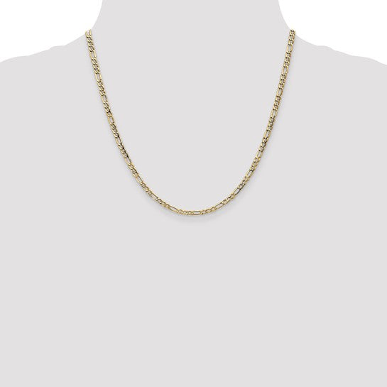 10k Gold Figaro Link Chain