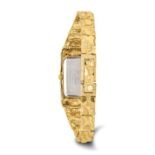 10k Gold Geneve Nugget Watch