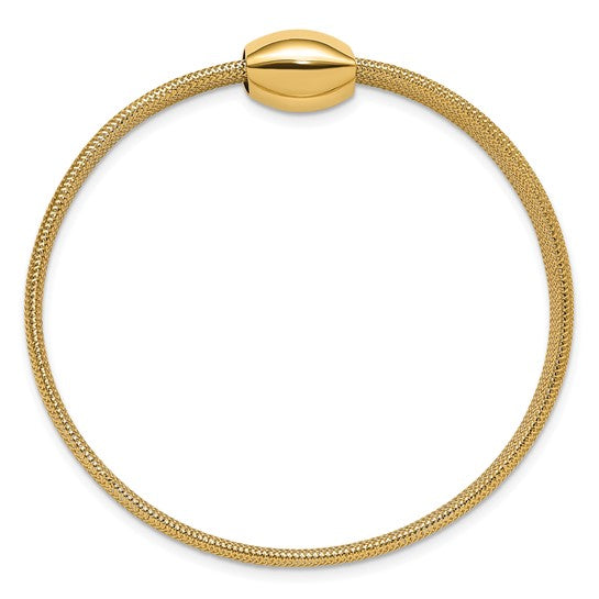 Leslie's 14 Mesh Slip-on Stretch Bracelet