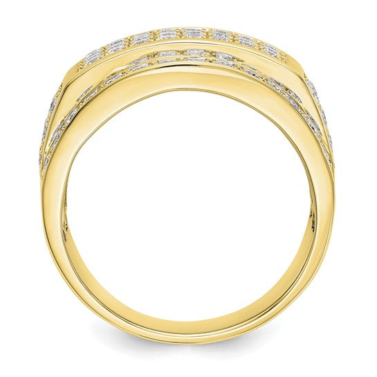 IBGoodman 14k 2 carat Lab Grown Diamond Men's Ring