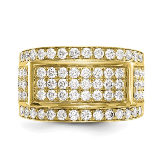IBGoodman 14k 2 carat Lab Grown Diamond Men's Ring