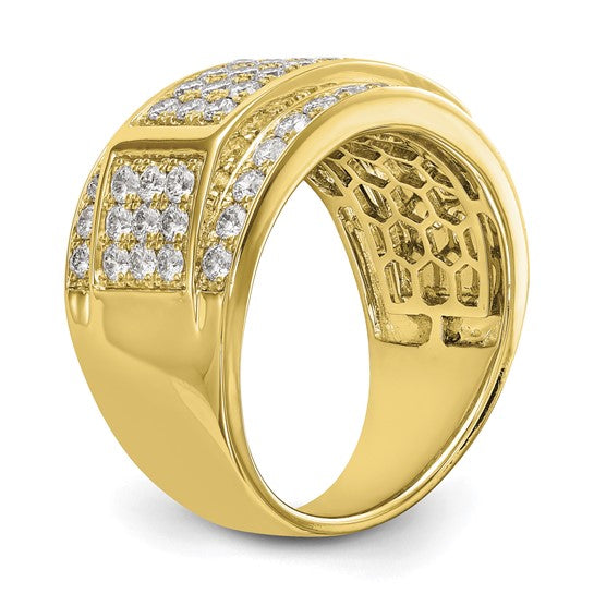 IBGoodman 14k 2 carat Lab Grown Diamond Men's Ring