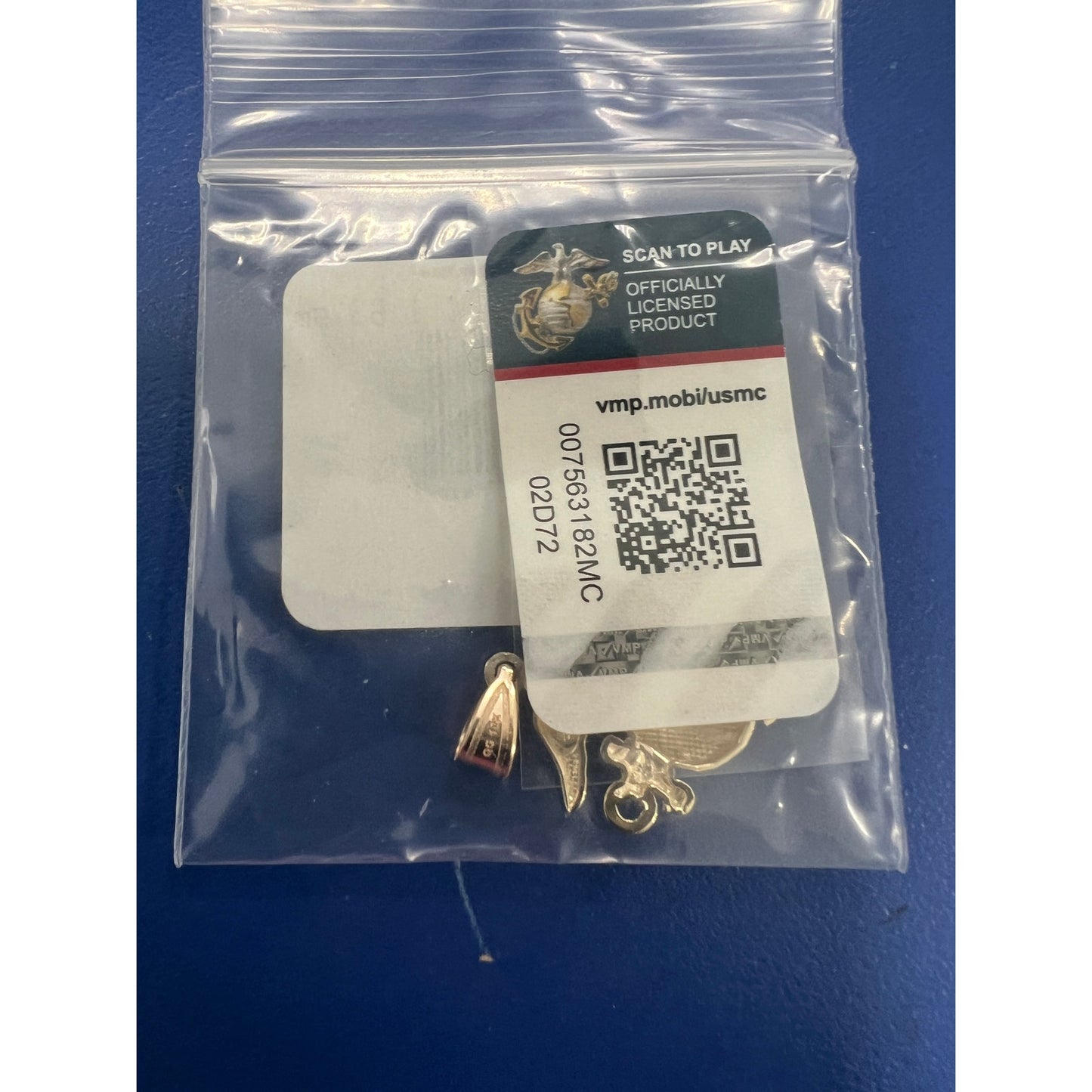 New 10K Yellow Gold U.S. Marine Corps Pendant – Solid Gold | Made in the USA