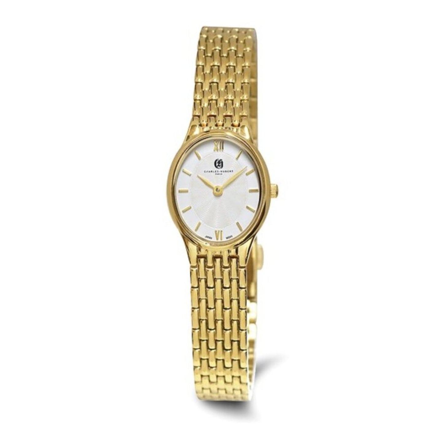 Charles-Hubert Paris Gold Tone Women's Quartz Watch