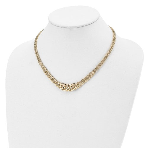 Leslie's 14K Polished Fancy Link Necklace