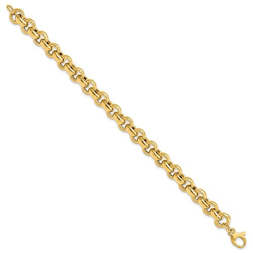 Leslie's 14K Gold Rolo Link Bracelet