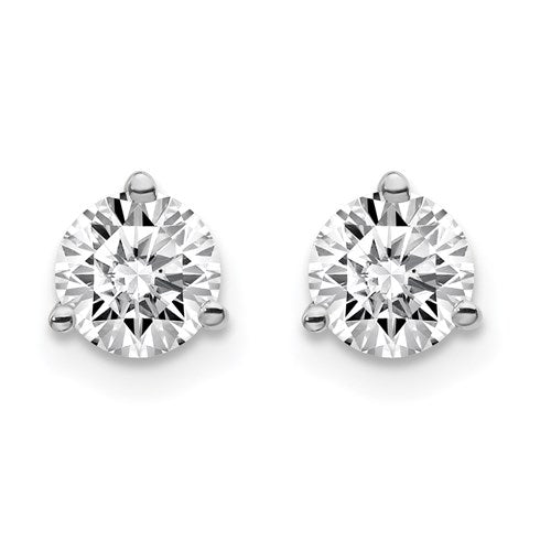 1cttw Lab Grown Diamond Stud Earrings