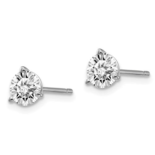1cttw Lab Grown Diamond Stud Earrings