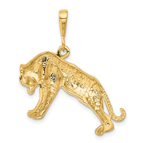 Man’s 14k Tiger Charm