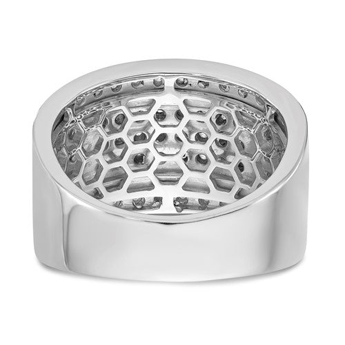 14k Lab Grown Diamond SI1/SI2, G H I, Men's Band