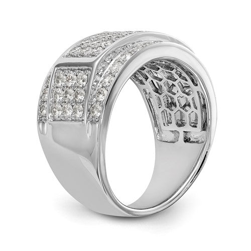 14k Lab Grown Diamond SI1/SI2, G H I, Men's Band