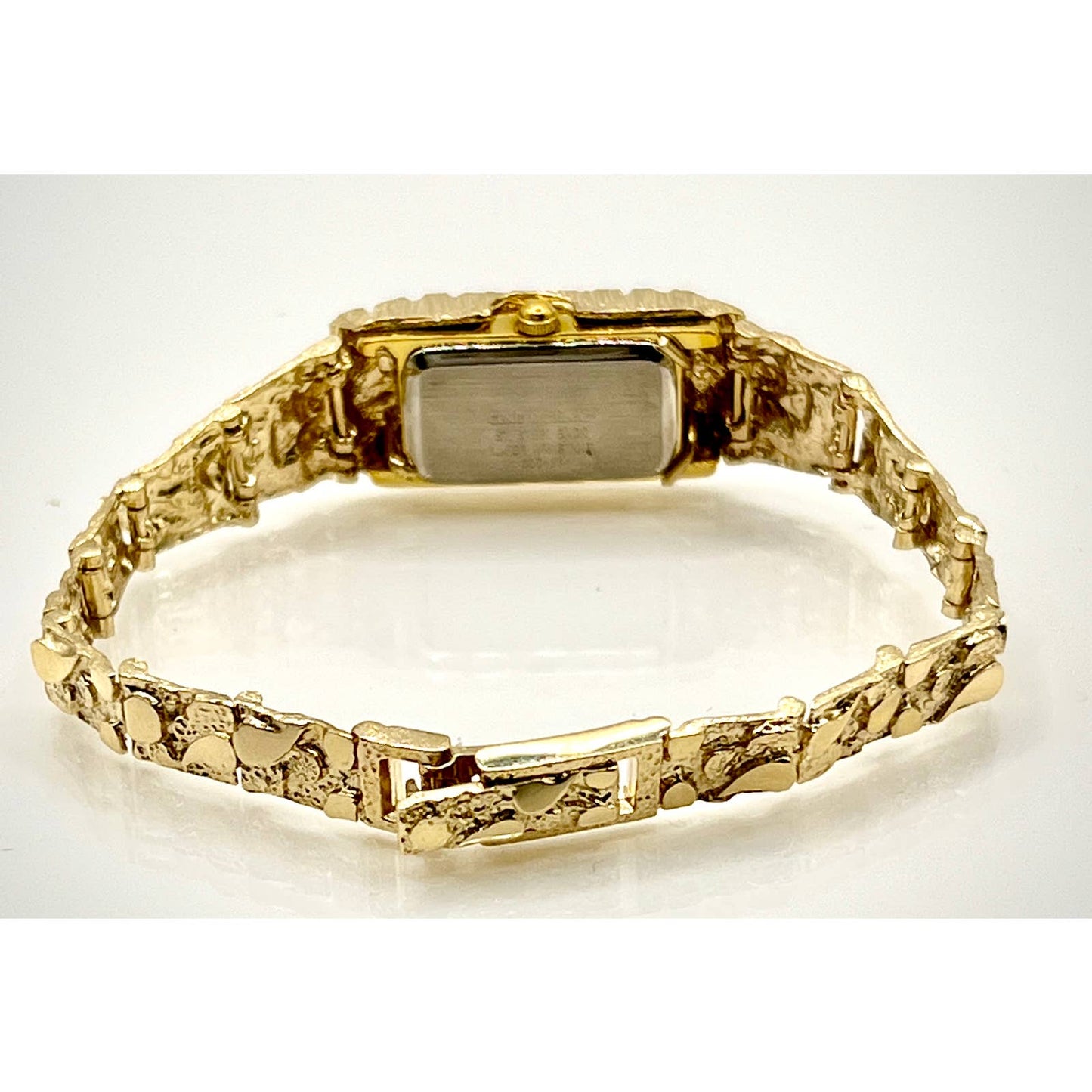 10k Gold Geneve Nugget Watch