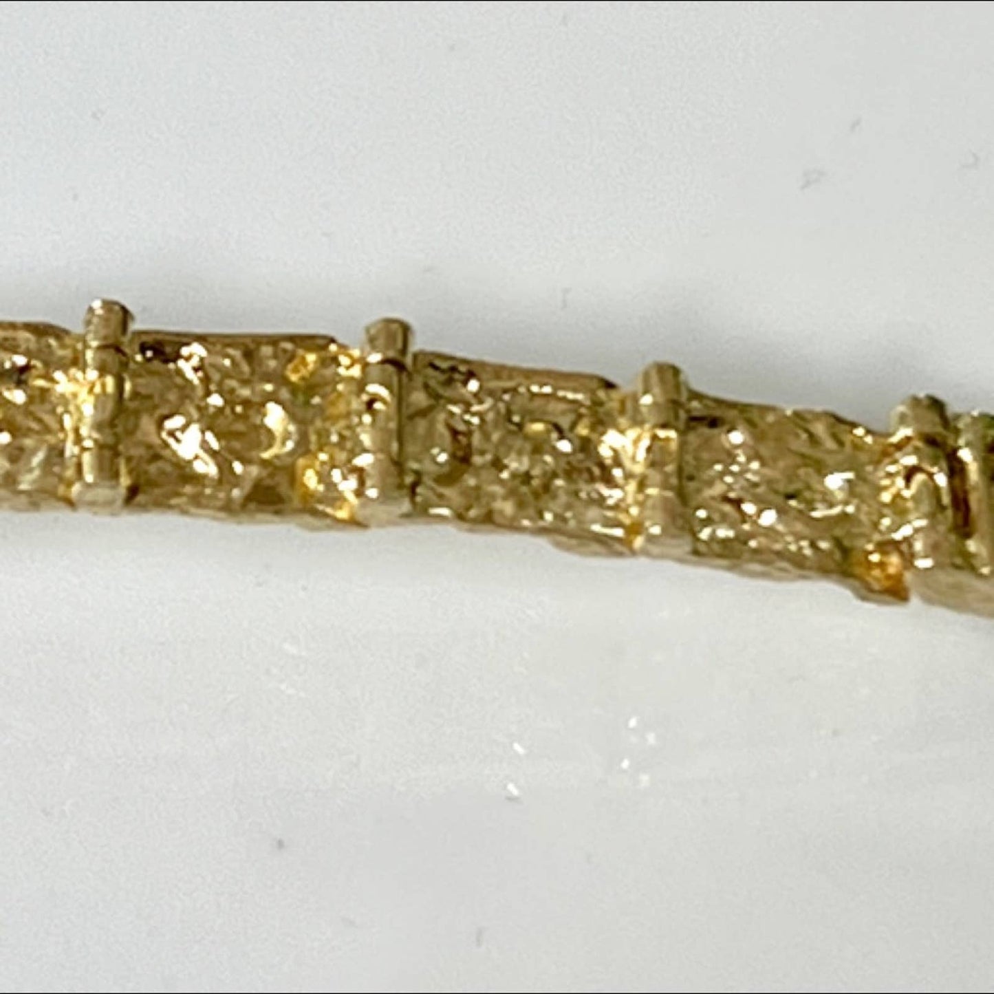 10k Gold Geneve Nugget Watch