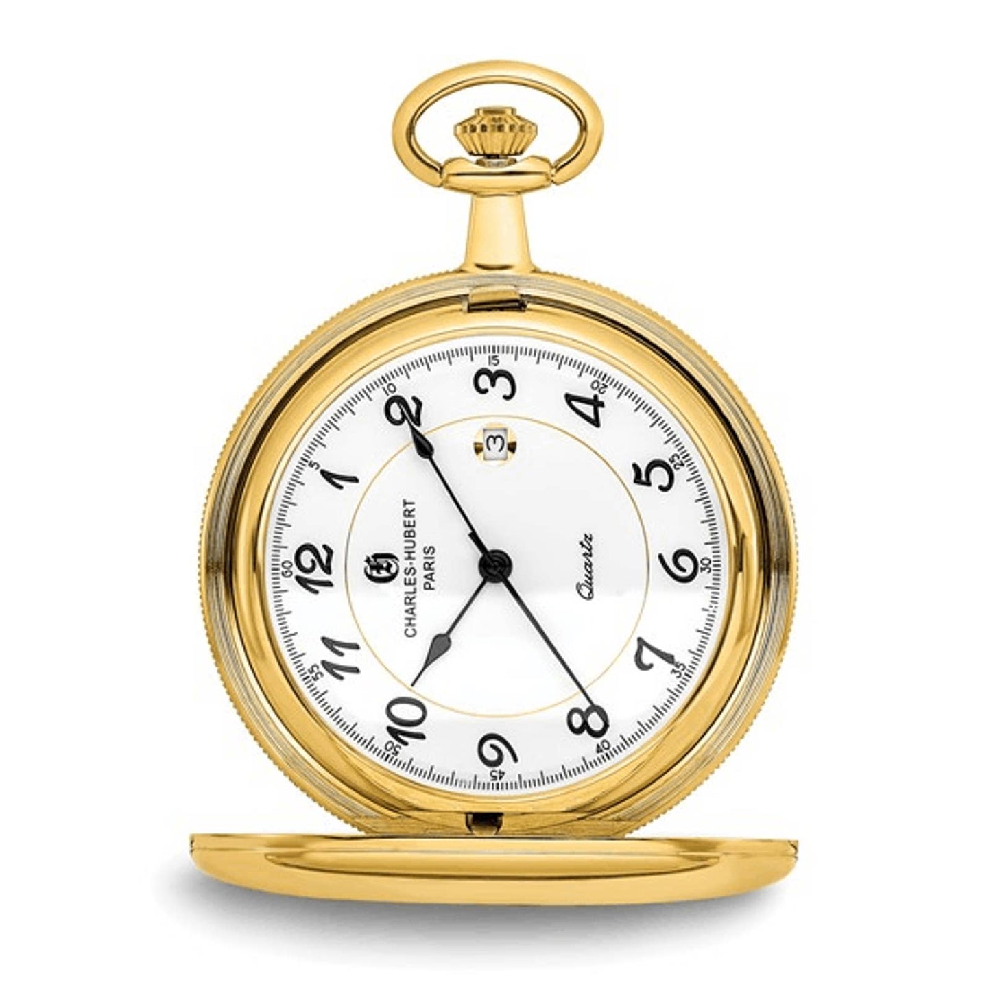 Charles Hubert Gold-tone Pocket Watch