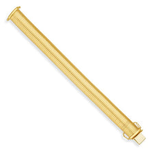 Load image into Gallery viewer, Herco 14K Gold Omega Bracelet - 7.25 inches long and 14.7mm wide
