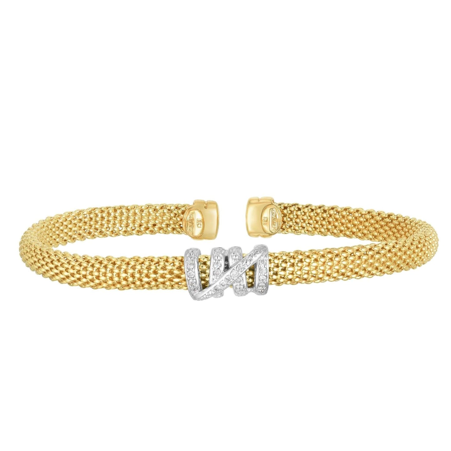 14K GOLD & DIAMOND POPCORN TALLY BRACELET by Phillip Gavriel