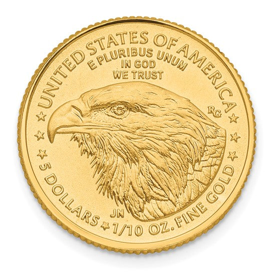 22k 1/10th Oz American Eagle Coin