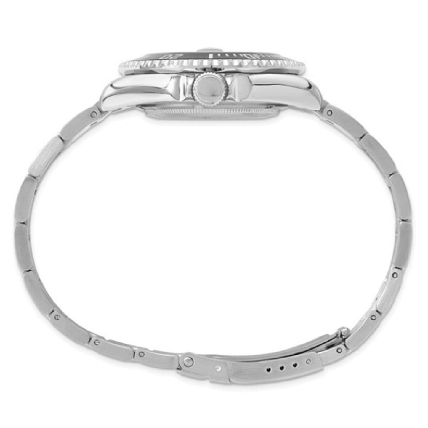 Men’s Charles Hubert Stainless Steel Black Dial Date Watch | Quartz | 40mm