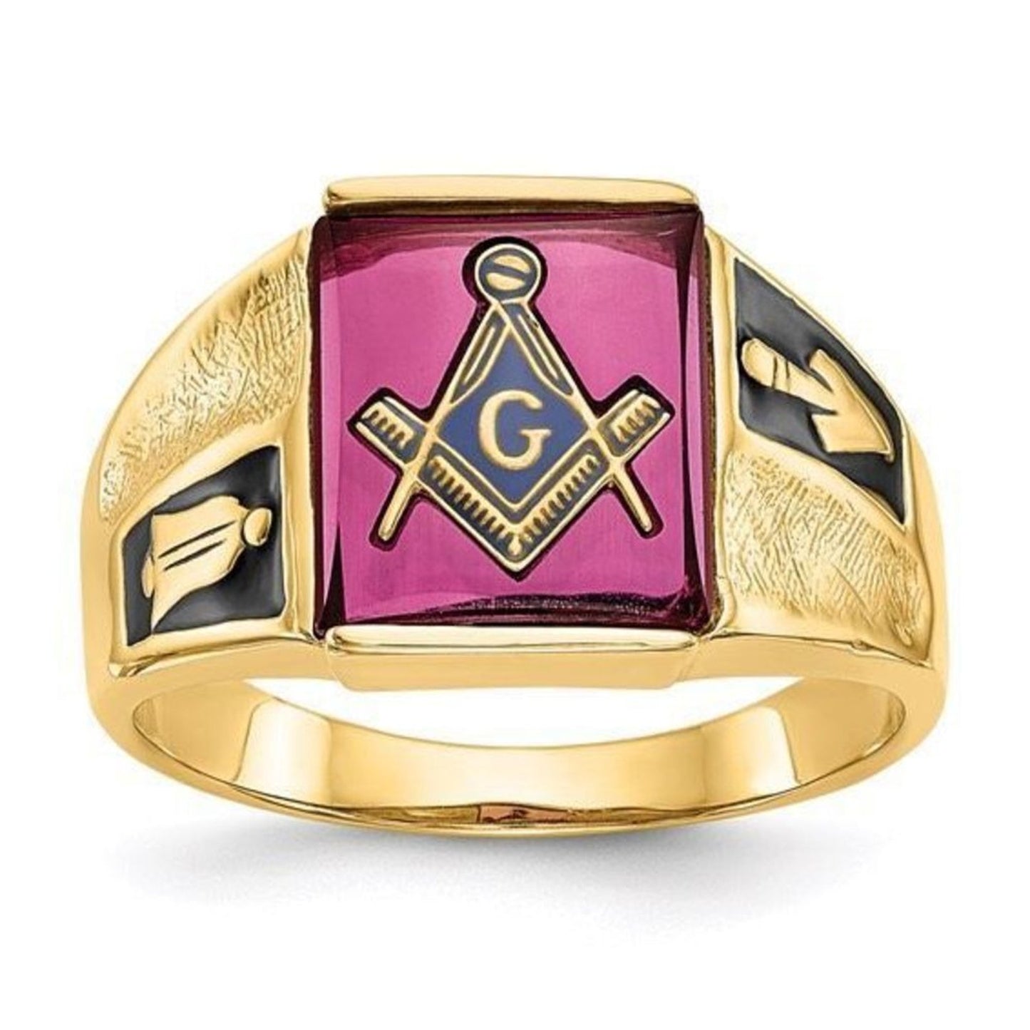 14k Gold Men’s Masonic Ring