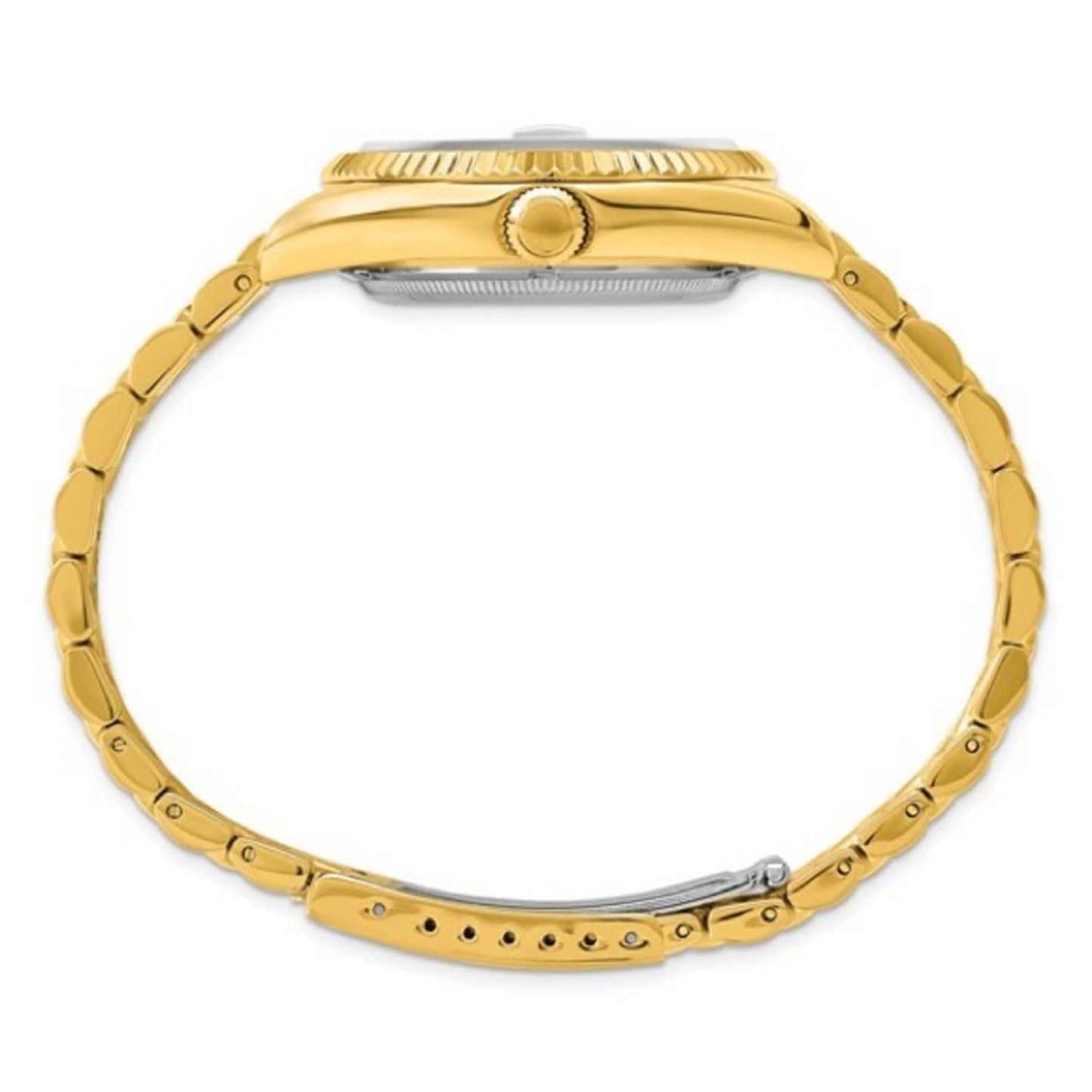 Gold and Black Charles Hubert Watch