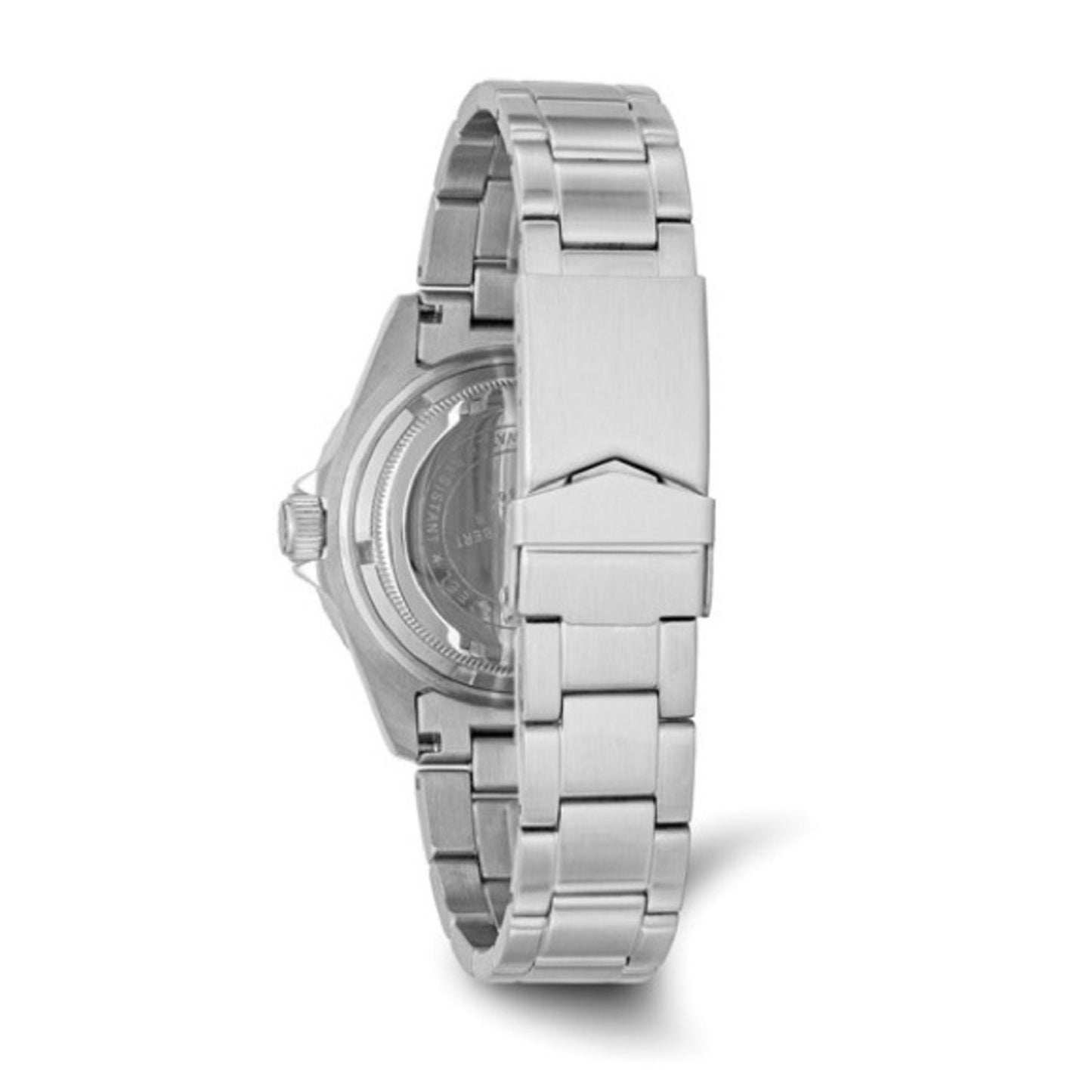 Men’s Charles Hubert Stainless Steel Black Dial Date Watch | Quartz | 40mm