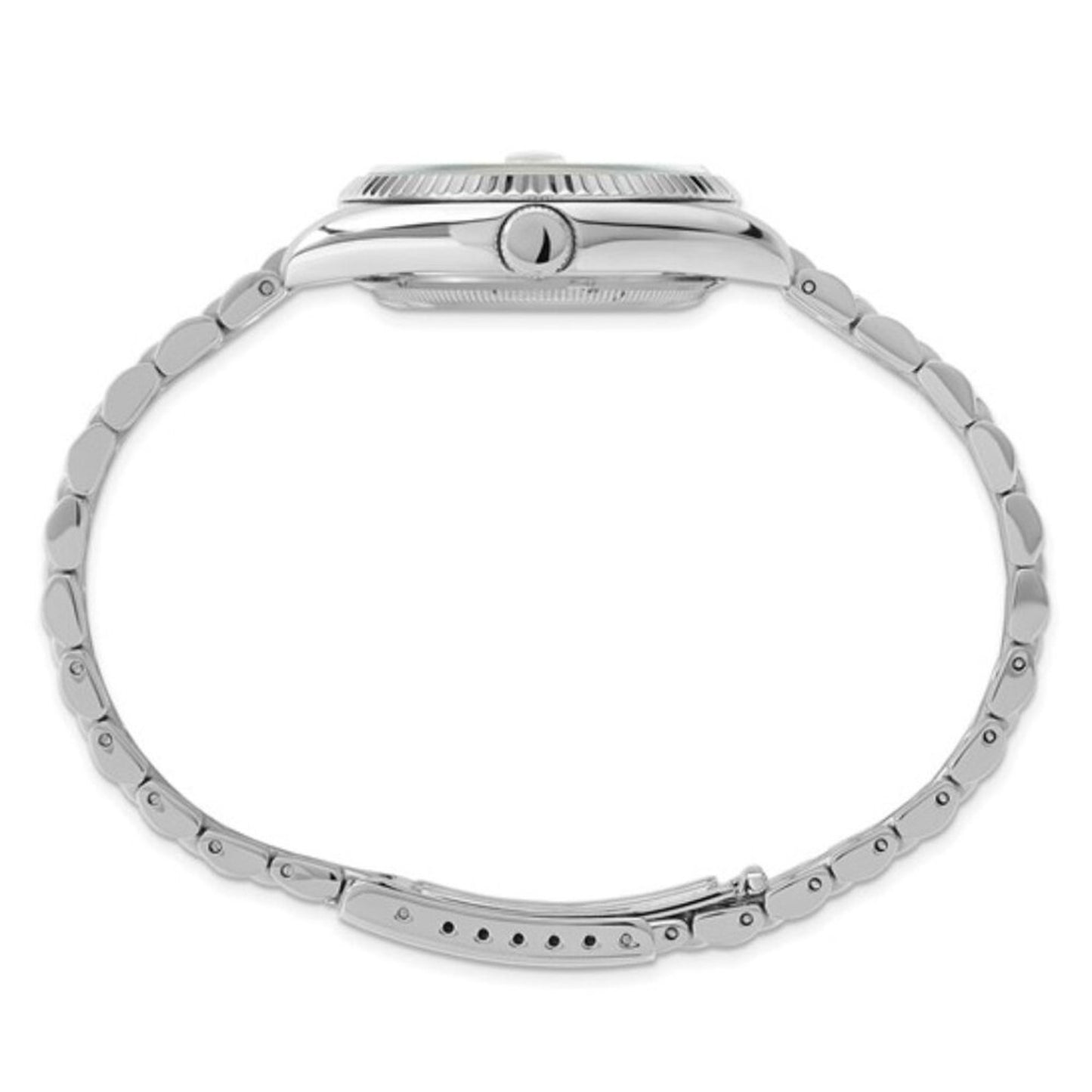 Charles Hubert Men's Stainless Steel Watch - Black Dial - 35mm - NEW