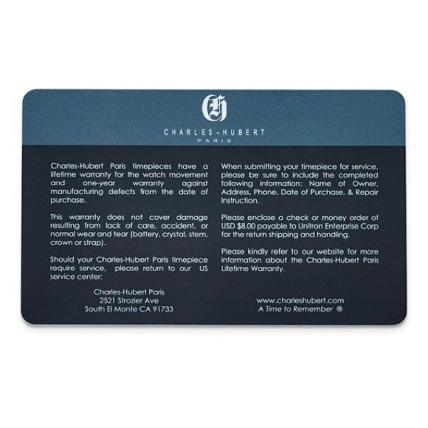 Women’s Charles Hubert Gold-Finish White Dial Quartz Watch | Gift Boxed