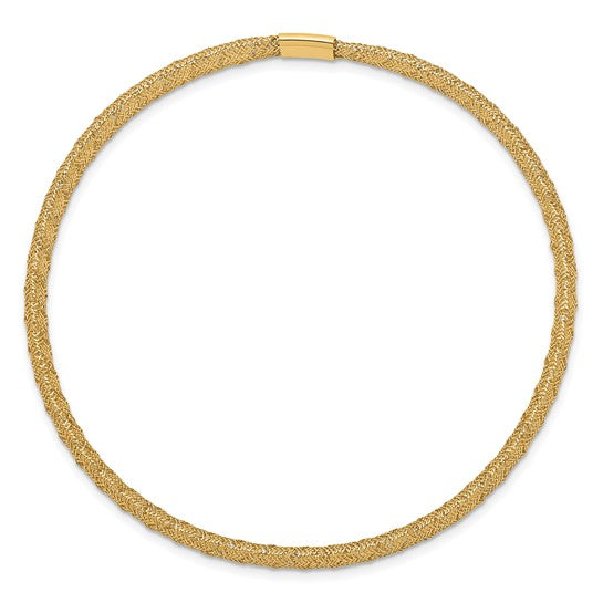 14k Stretch Mesh Bracelet