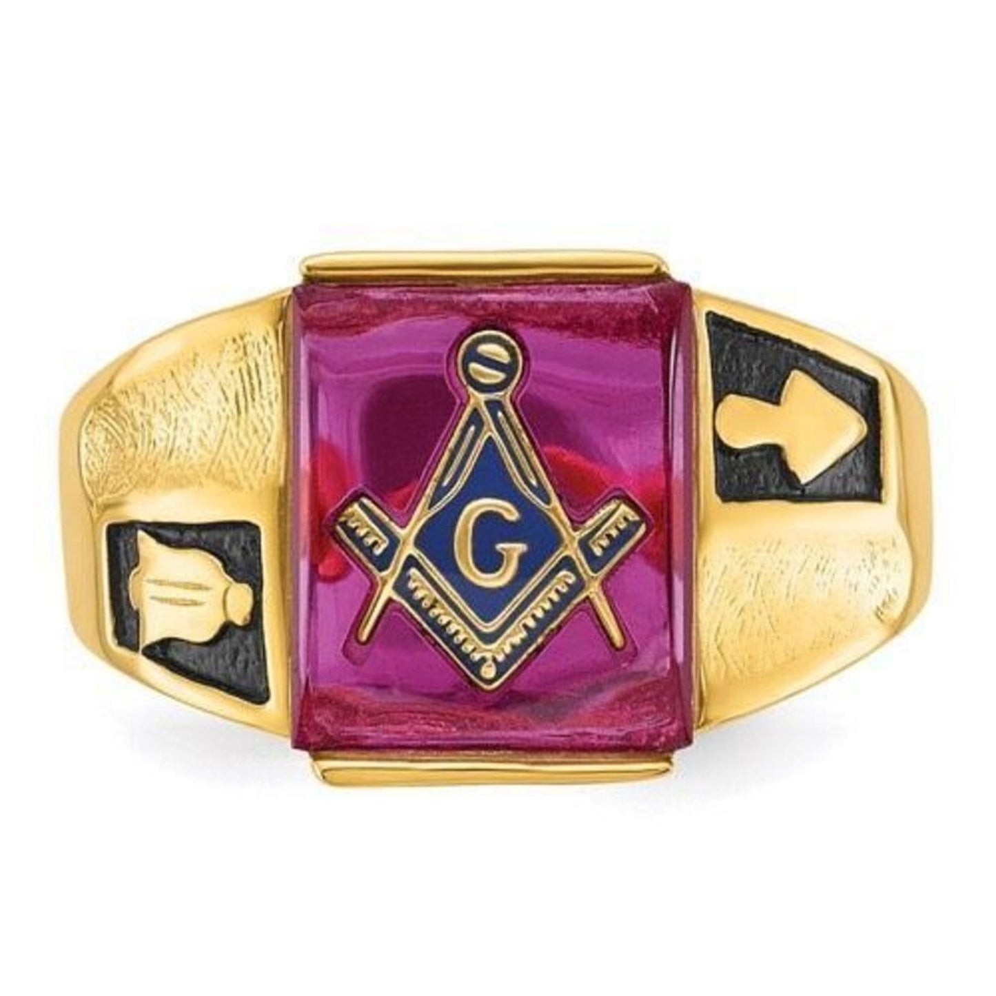 14k Gold Men’s Masonic Ring