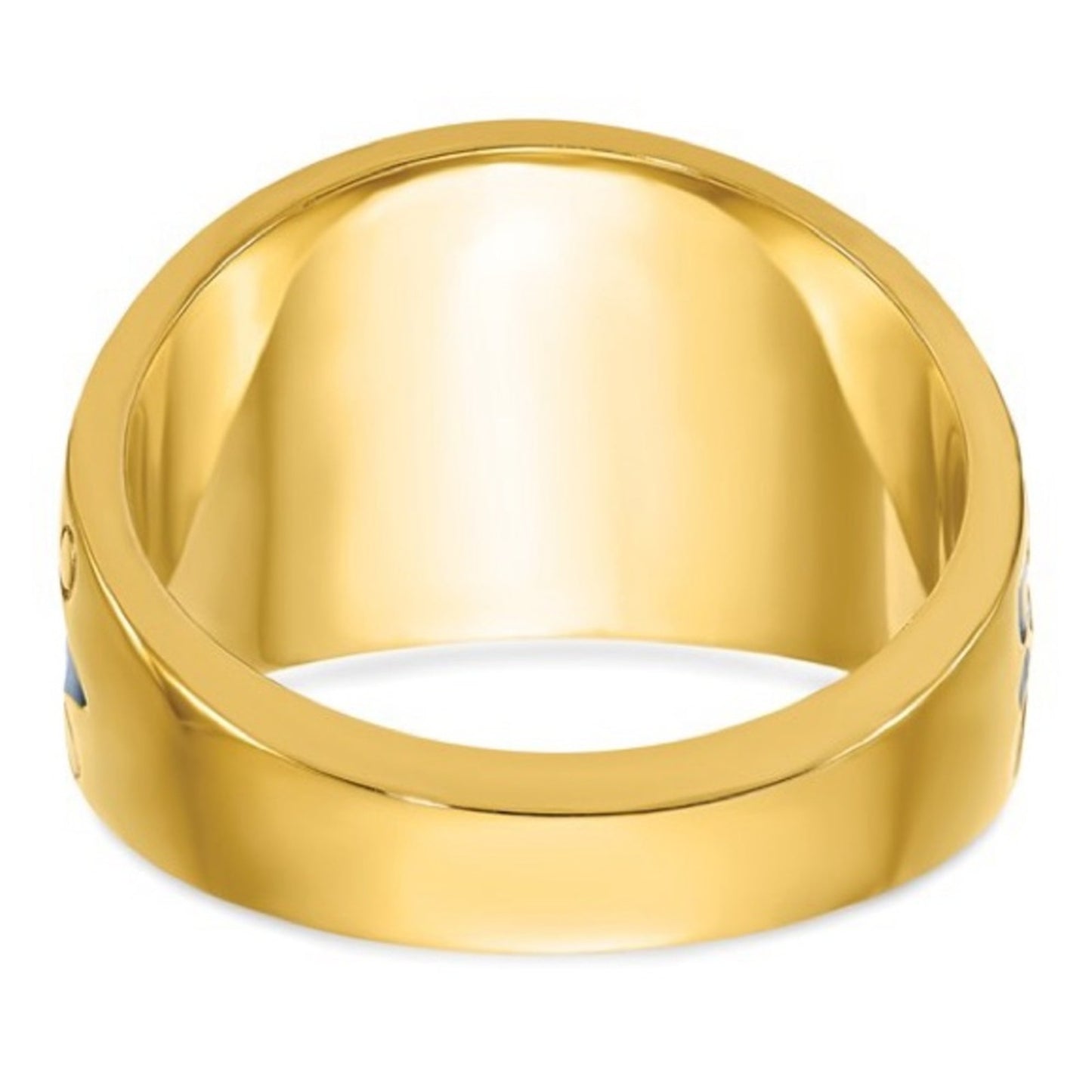 10k Gold Men's Diamond Blue Lodge Masonic Ring: A Symbol of Brotherhood