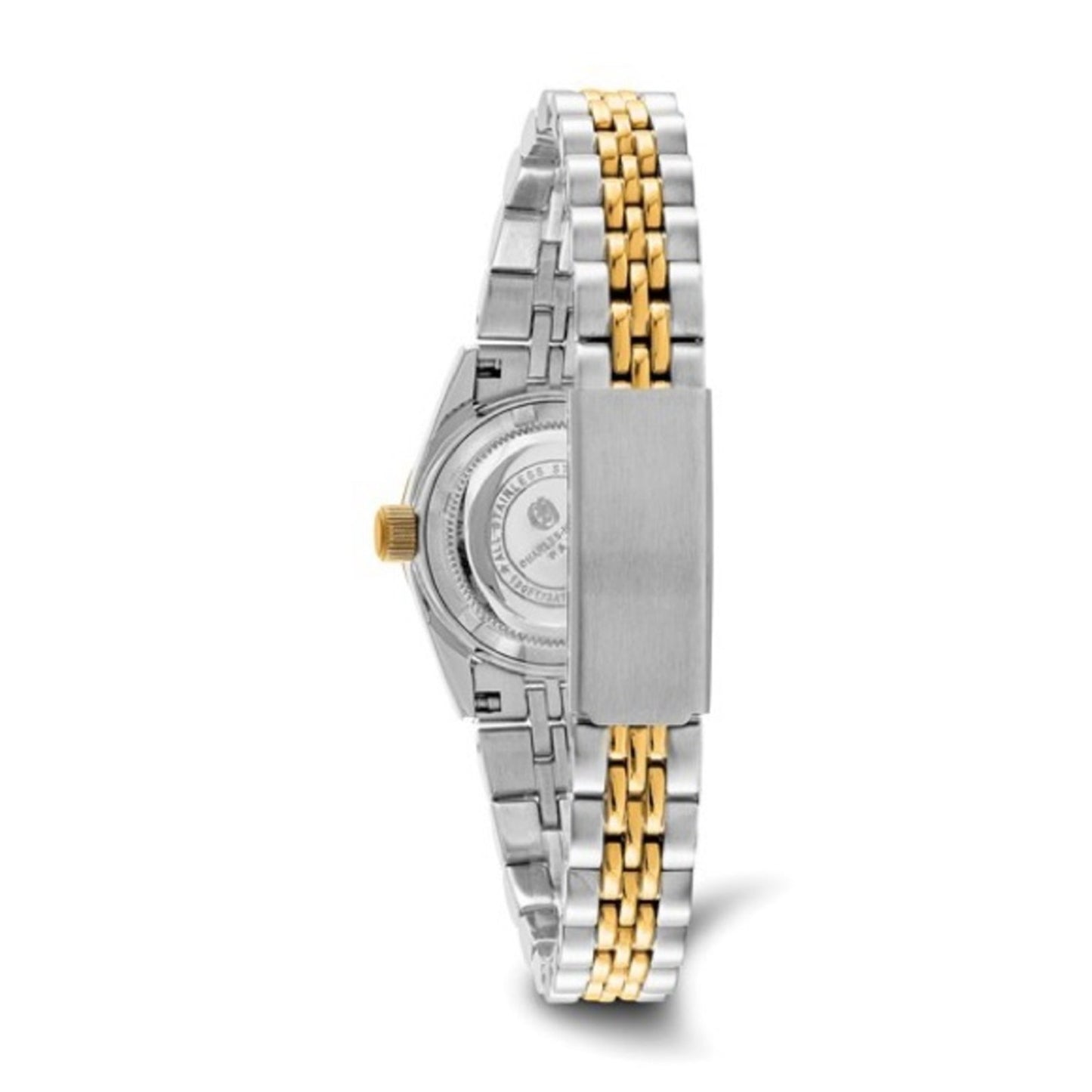 Ladies Charles Hubert Two-Tone Stainless Steel Date Watch | Quartz | Gift Boxed
