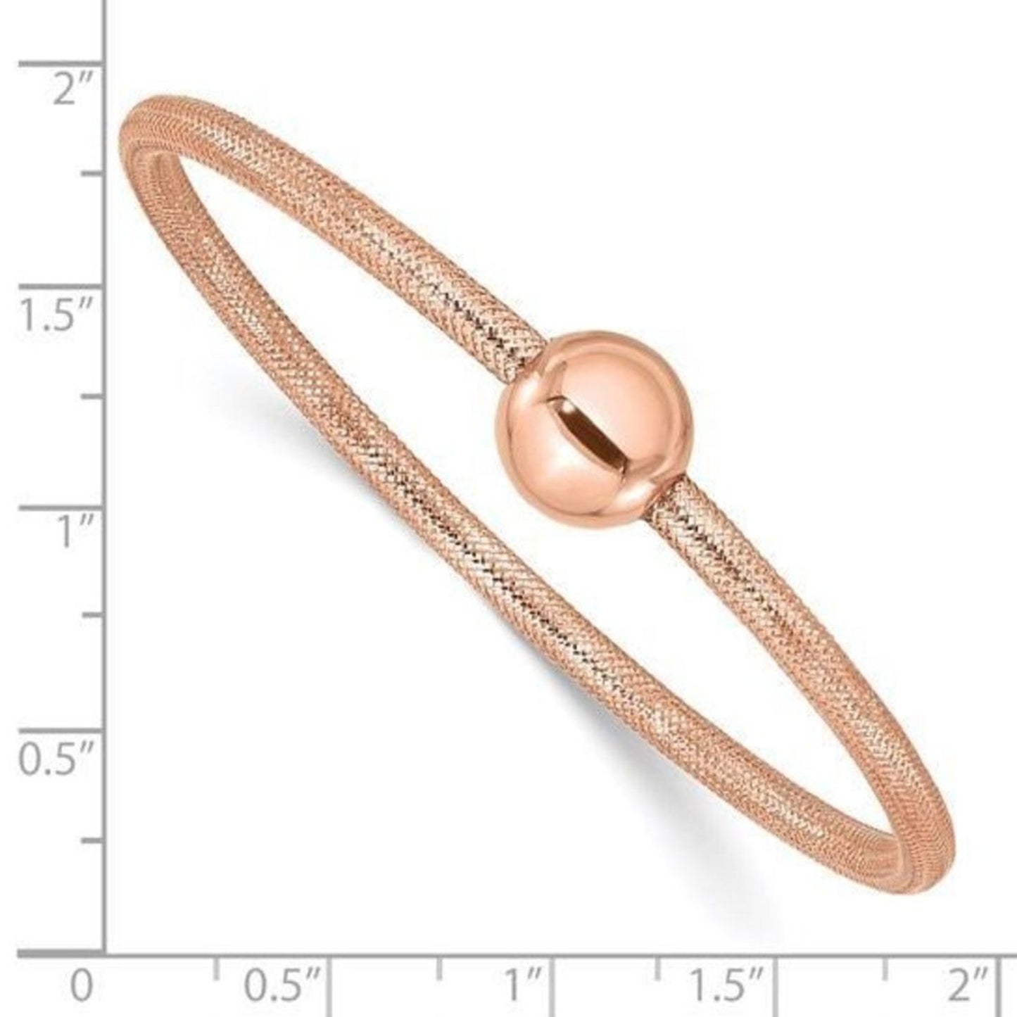 New 14K Rose Gold Stretch Bracelet: A Versatile and Elegant Accessory