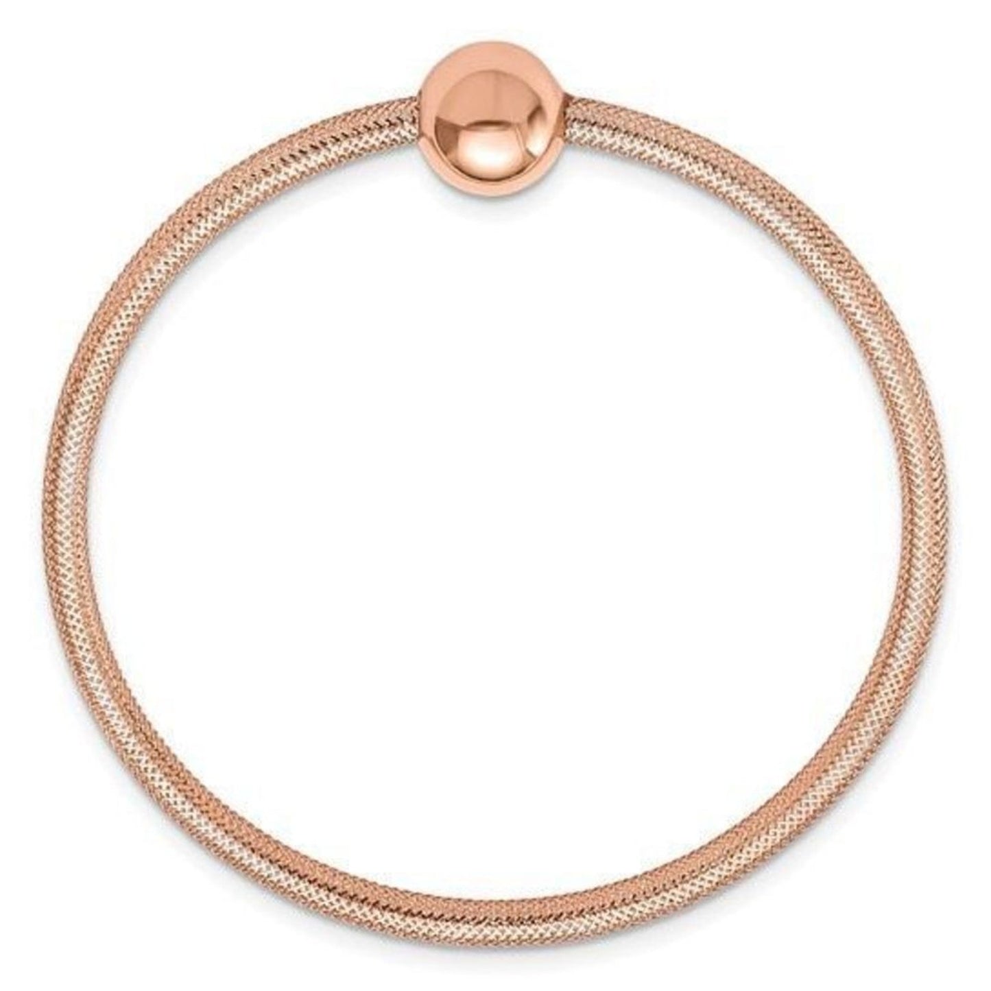 New 14K Rose Gold Stretch Bracelet: A Versatile and Elegant Accessory