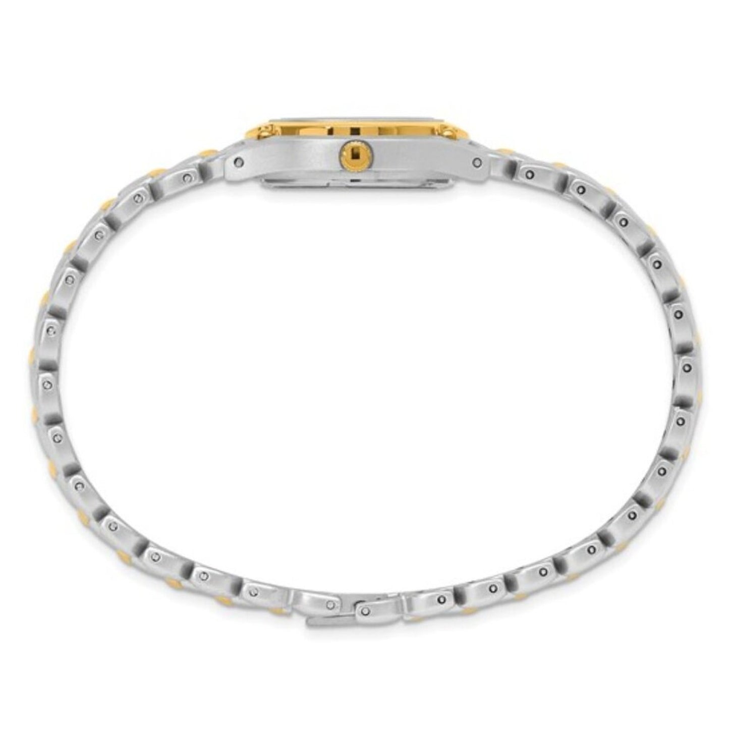 Charles Hubert Ladies Two-Tone Watch - White Dial - Date - 26mm - NEW