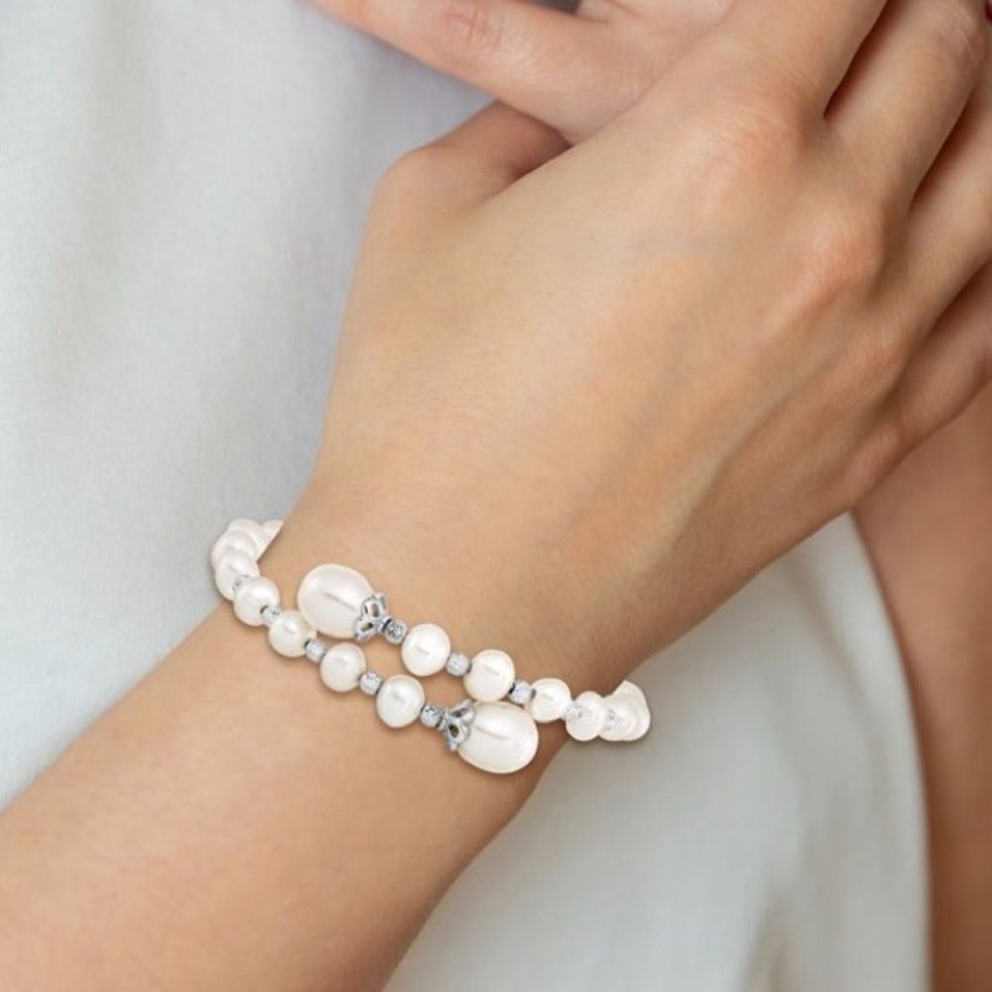 Freshwater Cultured Pearl Wrap Bracelet