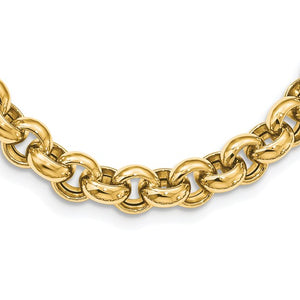 Leslie's 14K Gold Rolo Link Necklace