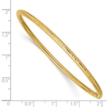Load image into Gallery viewer, 14k gold slip-on bangle
