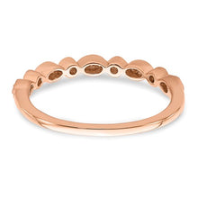 Load image into Gallery viewer, 14k Rose Gold Engagement Rings and Wedding Band Set

