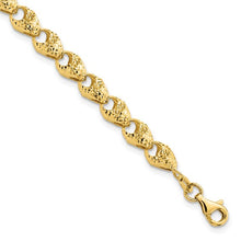 Load image into Gallery viewer, Leslie&#39;s 14K Diamond-cut Fancy Link Bracelet
