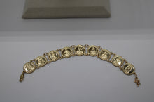 Load image into Gallery viewer, 10k or 14k Gold Traditional Saints Bracelet
