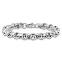 Load image into Gallery viewer, Leslie&#39;s 14k White Gold Polished Rolo Link Bracelet
