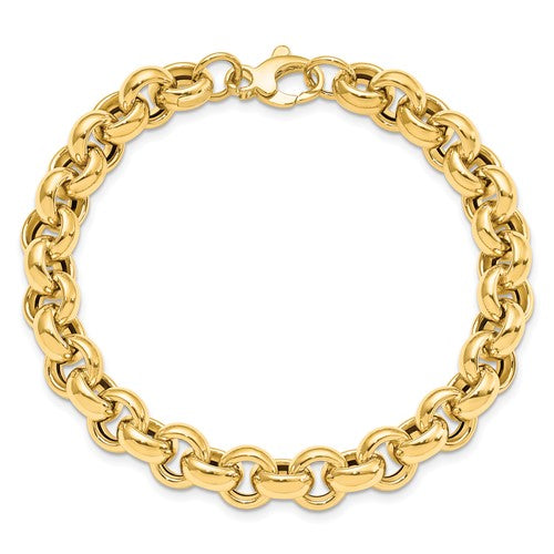Leslie's 14K Gold Rolo Link Bracelet