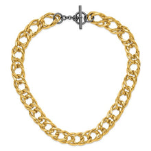 Load image into Gallery viewer, Authentic Diego Massimo Gold Chunky Link Necklace, Made in Italy
