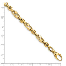 Load image into Gallery viewer, Leslie&#39;s 14k Men&#39;s Polished Fancy Link Bracelet
