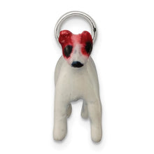 Load image into Gallery viewer, Sterling Silver Enameled Jack Russell Charm
