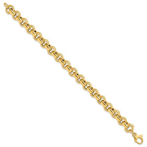 Leslie's 14K Gold Rolo Link Bracelet