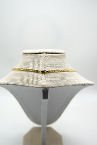 10k Gold Figaro Link 20 inch Chain, 4.75mm wide
