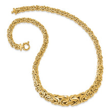 Load image into Gallery viewer, Leslie’s 14k Gold Byzantine Necklace
