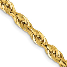 Load image into Gallery viewer, 14K 24 inch Rope with Lobster Clasp Chain
