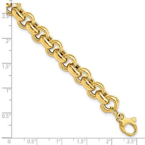 Leslie's 14K Gold Rolo Link Bracelet